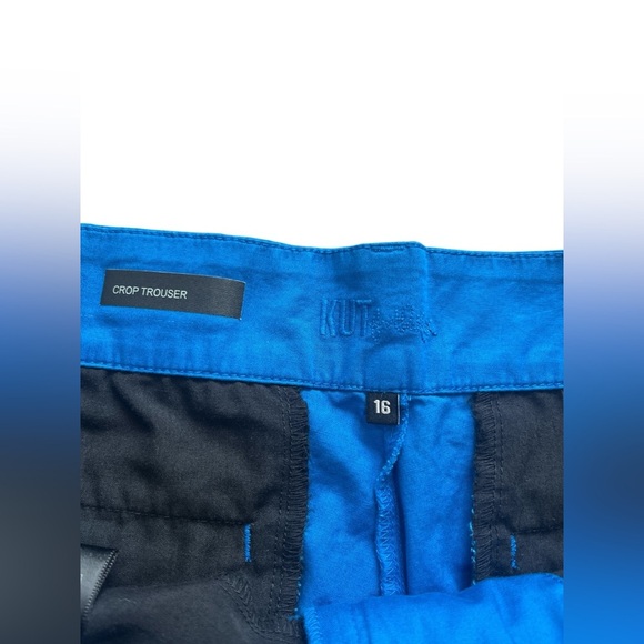 Kut from the Kloth Blue Crop Trouser Size 16 - Picture 5 of 7